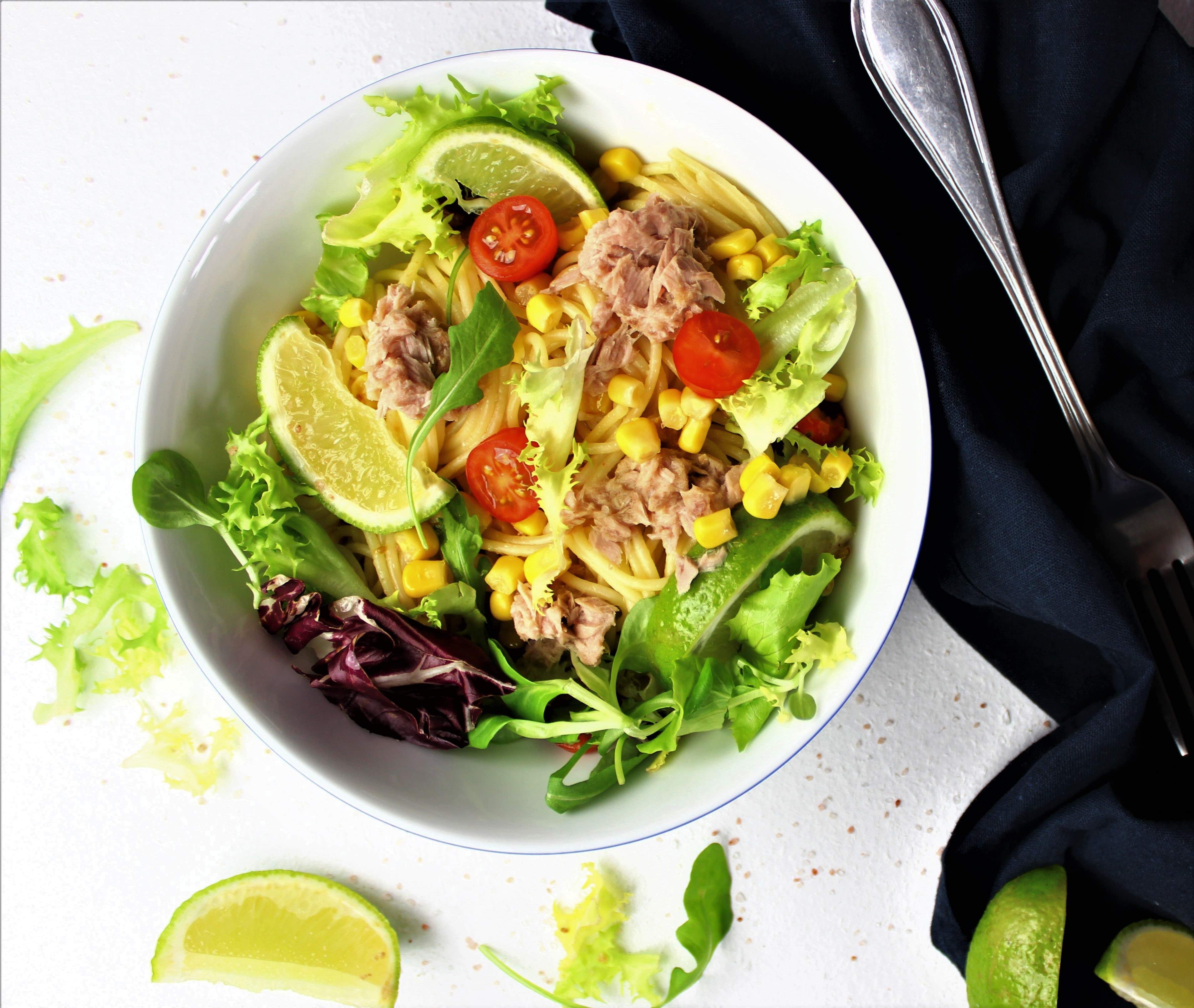 špagety s tuňákem 