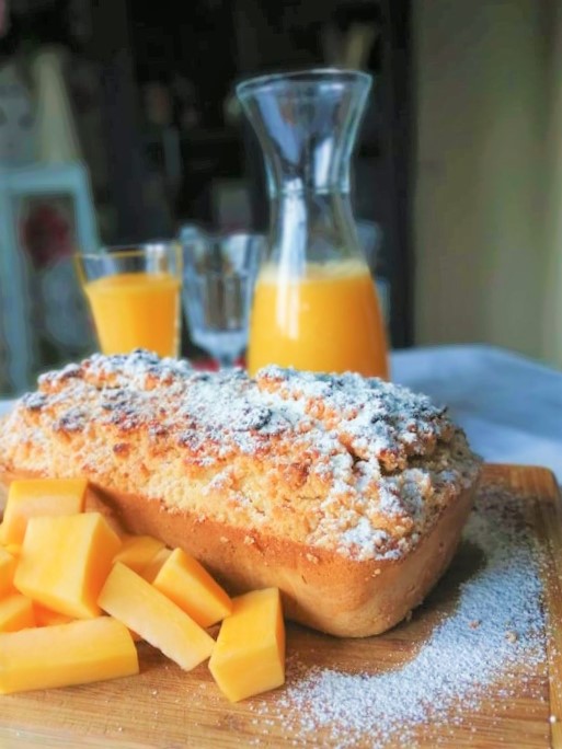 dýňový chlebíček s rýžovou moukou 